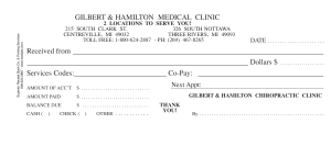 Receipt Professional Services - Chiro-Medical 3