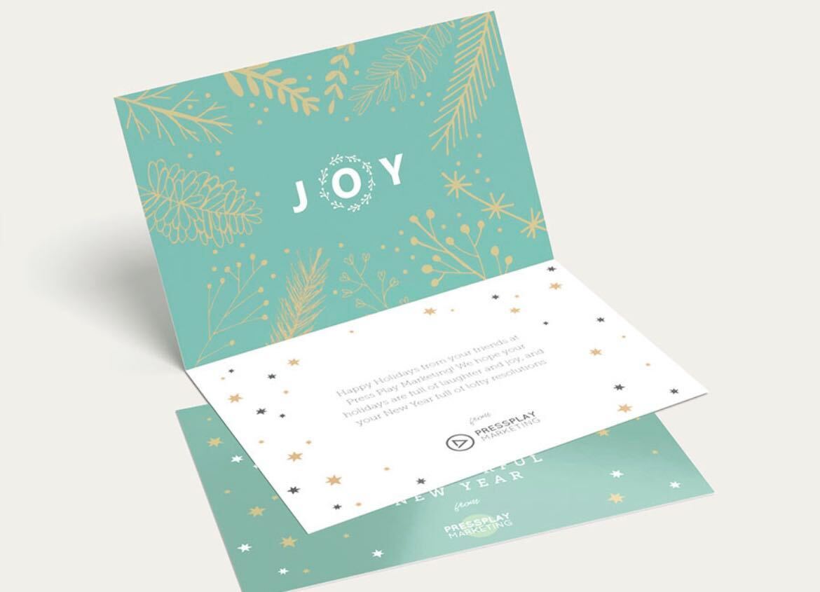 Digital Foldover Cards