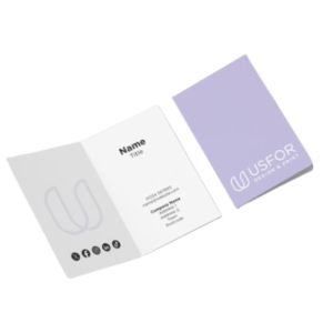 Folded Business Cards